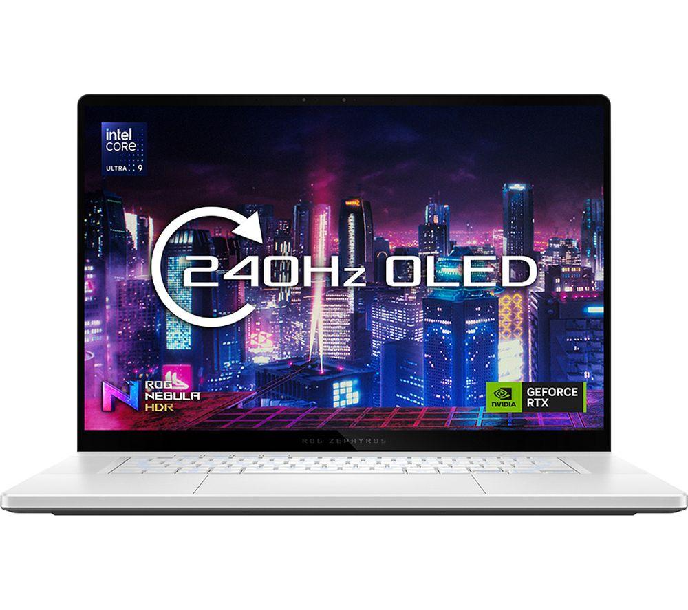 ASUS ROG Zephyrus G16 16" Gaming Laptop - Intel®Core Ultra 9, RTX 4070, 1 TB SSD, White