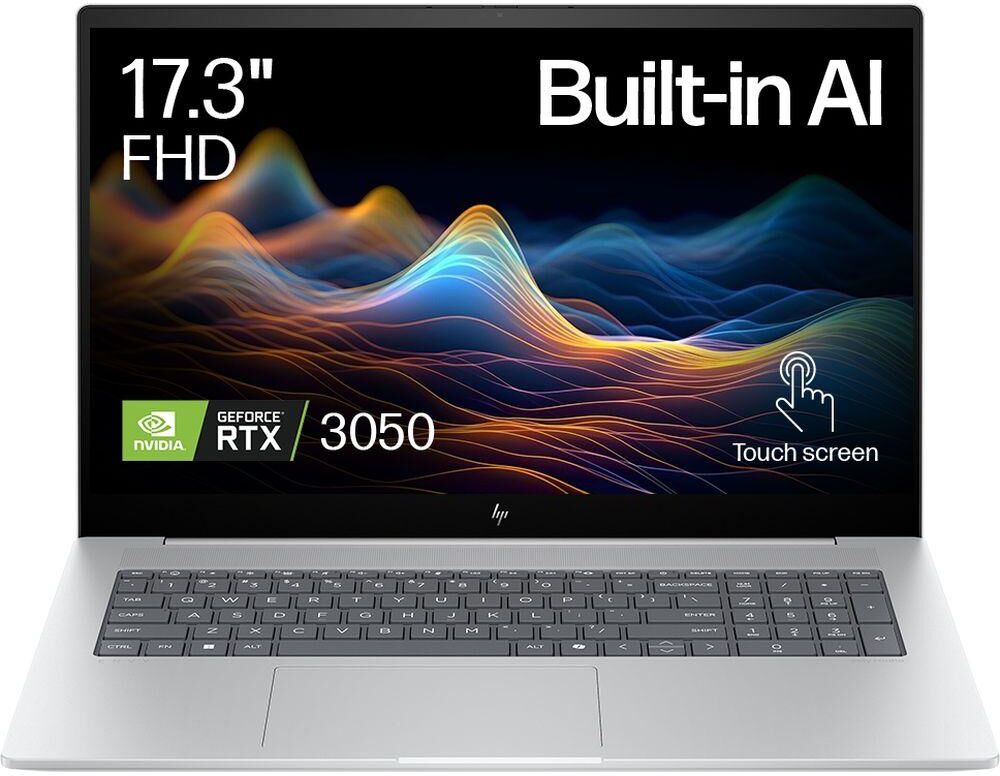 HP ENVY 17-da0500na 17.3" Laptop - Intel®Core Ultra 7, 1 TB SSD, Silver, Silver/Grey