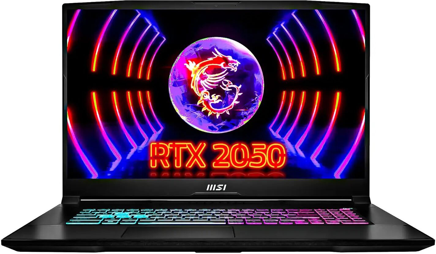 MSI Katana 17, 9S7-17L541-025, IntelCore i7-12650H, 8GB RAM, NVIDIA RTX 2050, 144Hz FHD 17.3'' Gaming Laptop