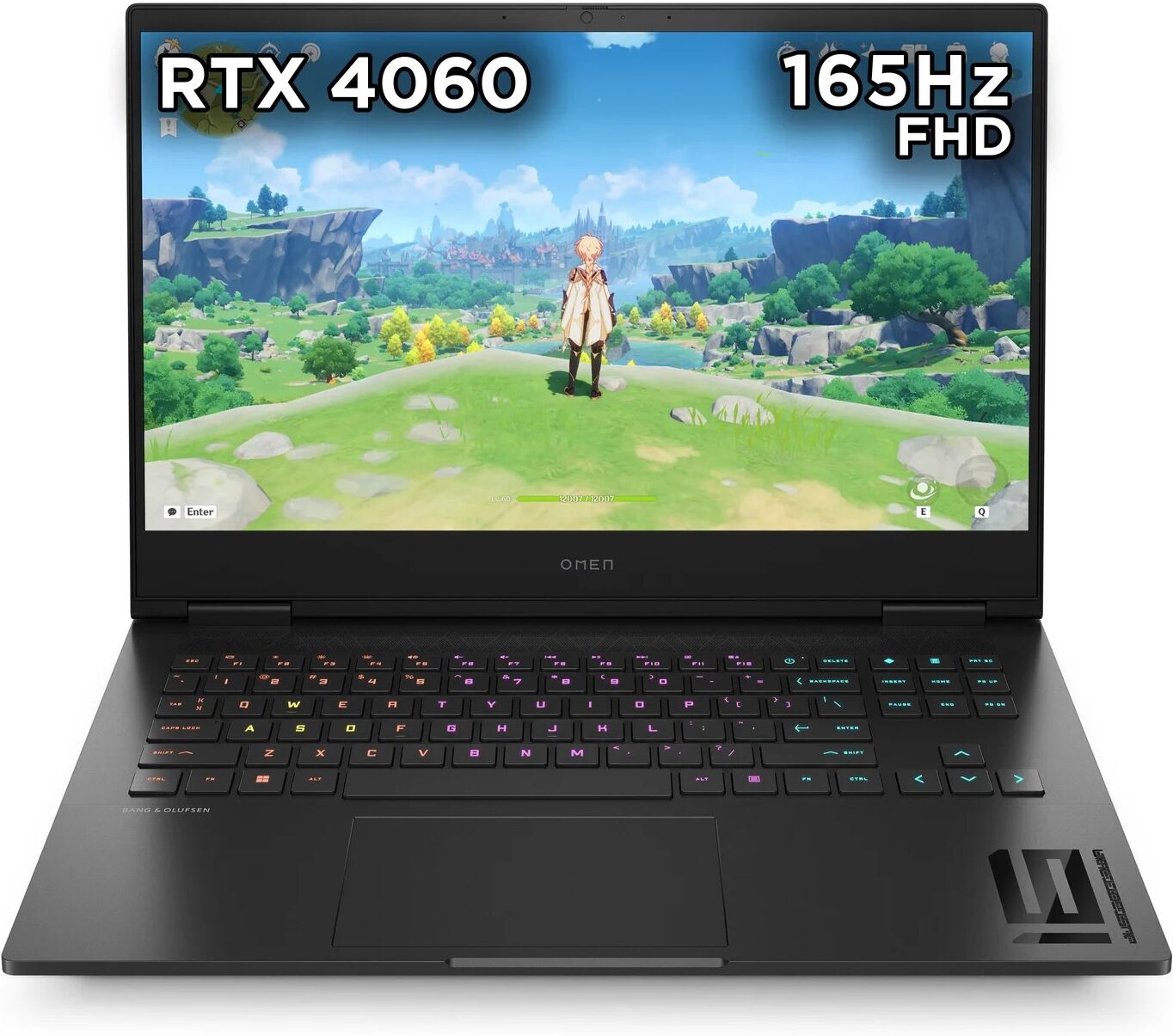 HP OMEN 16 Gaming Laptop AMD Ryzen 7 16GB 1TB RTX 4060 165Hz FHD 16 Inch Windows 11