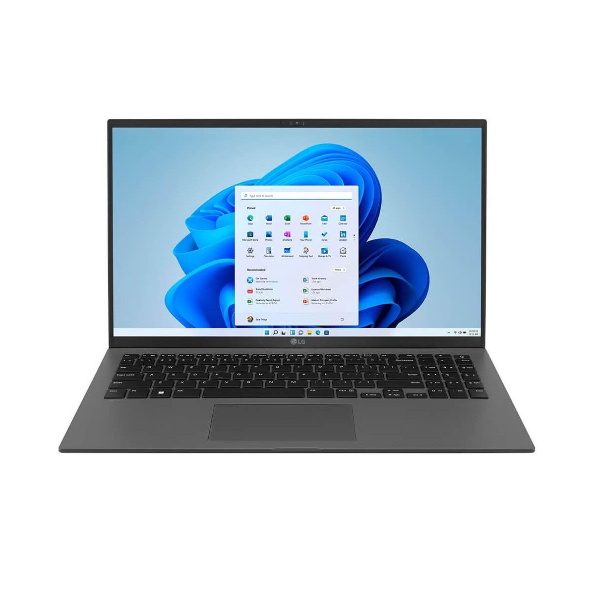 LG 15.6 inch Gram Touchscreen Laptop - Intel Core i5-1240P - 16GB/512GB Ssd - Charcoal Gray - Dark Grey