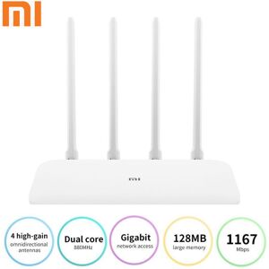 Xiaomi Mi Router 4A Gigabit Version 2.4GHz 5GHz Dual Band 1167Mbps WiFi Repeater 128MB DDR3 High Gain 4 Accelerator Coverage External Signal Amplifier