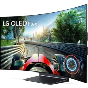 LG Curved-LED-Monitor »42 4K OLED Flex«, 106,26 cm/42 Zoll, 3840 x 2160 px,... Schwarz Größe