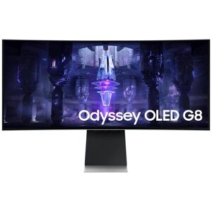 Curved-Gaming-Monitor »Samsung LS34BG850SUXEN, 34 Odyssey G8«, 86,36... silberfarben Größe