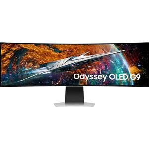 Samsung Curved-Gaming-OLED-Monitor »Odyssey OLED G9 S49CG954SU«, 124 cm/49... silberfarben Größe