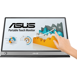 ASUS MB16AMT - 40cm Monitor, 16:9, USB-C, 1080p, Touch, Lautsprecher