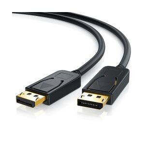 CSL DisplayPort Audio- & Video-Kabel, DP Monitor Kabel 4k 60Hz UHD incl. Audio-Übertragung - 5m