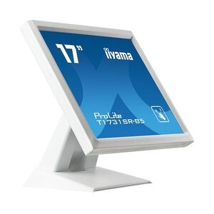 IIYAMA ProLite T1731SR-W5 Touchscreen-Monitor 43,2 cm (17 Zoll) 1280 x 1024 Pixel Single-Touch Weiß