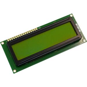 Display Elektronik LCD-Display Gelb-Grün 16 x 2 Pixel (B x H x T) 100 x 42 x 10.1 mm DEM16214SYH-L