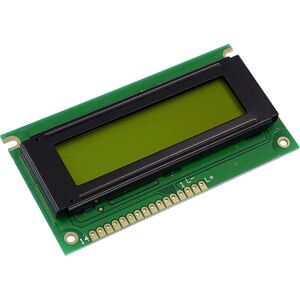 LCD-Display Gelb-Grün 16 x 2 Pixel (b x h x t) 84 x 44 x 7.6 mm DEM16217SYH-PY - Display Elektronik