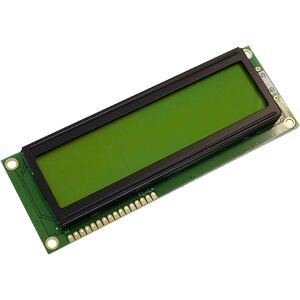Display Elektronik - LCD-Display Gelb-Grün 16 x 2 Pixel (b x h x t) 122 x 44 x 11.1 mm DEM16215SYH-L