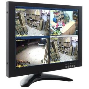 Trade Shop Traesio - tv fernseher monitor digital 10.1 tft videoüberwachung cctv av vga bnc hdmi