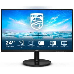 Philips 241v8l/00 Fhd 23,8-Zoll-Full-Hd-Bildschirm Mit 1920 X 1080 Pixeln