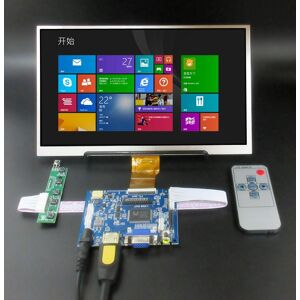 Heyman 10,1 Zoll 1024*600 Bildschirm Display Lcd Tft Monitor Fahrer Control Board Hdmi-Kompatibel Vga Av Für Lattepanda, Raspberry Pi