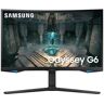 F (A bis G) SAMSUNG Curved-Gaming-LED-Monitor "Odyssey G6B S27BG650EU" Monitore 1ms (GG) schwarz Monitore