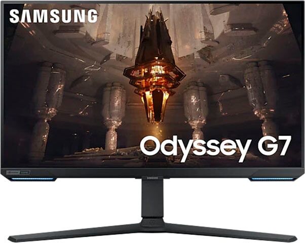 F (A bis G) SAMSUNG Gaming-LED-Monitor "Odyssey G7B S28BG700EP" Monitore schwarz Monitore