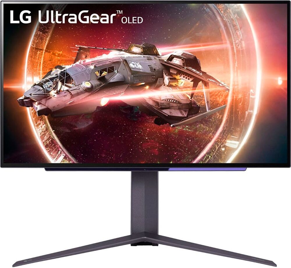 F (A bis G) LG Gaming-Monitor "UltraGear 27GS95QE" Monitore schwarz Monitore