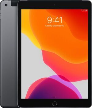 Apple Wie neu: iPad 7   10.2" (2019)   32 GB   LTE   spacegrau