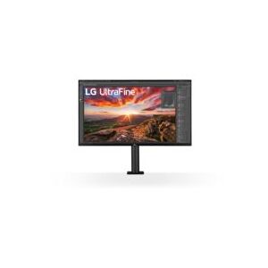 LG Electronics LG Ultrafine 32UN880-B - LED-skærm - 32 (31.5 til at se) - 3840 x 2160 4K @ 60 Hz - IPS - HDR10 - 350 cd/m² - 1000:1 - 5 ms - 2 x HDMI / DisplayPor