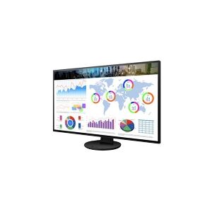 EIZO FlexScan EV3285-BK - Med FlexStand - LED-skærm - 31.5 - 3840 x 2160 4K - IPS - 350 cd/m² - 1300:1 - 5 ms - 2xHDMI, DisplayPort, USB-C - højtalere - sort