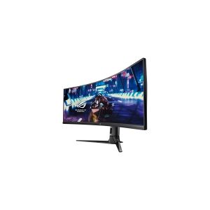 ASUS ROG Strix XG49VQ - LED-skærm - gaming - kurvet - 49 - 3840 x 1080 DFHD - VA - 450 cd/m² - 3000:1 - DisplayHDR 400 - 4 ms - 2xHDMI, DisplayPort