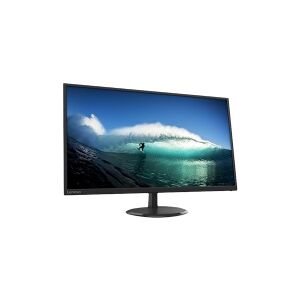 Lenovo C32q-20 - LED-skærm - 31.5 - 2560 x 1440 @ 75 Hz - IPS - 250 cd/m² - 1000:1 - 4 ms - HDMI, DisplayPort - ravnsort