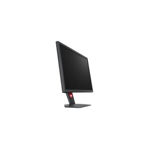 BenQ ZOWIE XL2411K - eSports - XL-K Series - LED-skærm - gaming - 24 - 1920 x 1080 Full HD (1080p) @ 144 Hz - TN - 320 cd/m² - 1000:1 - 1 ms - 3xHDMI, DisplayPort - grå, rød