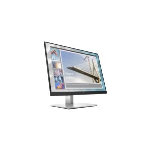 HP E24i G4 - E-Series - LED-skærm - 24 - 1920 x 1200 WUXGA @ 60 Hz - IPS - 250 cd/m² - 1000:1 - 5 ms - HDMI, VGA, DisplayPort - sort