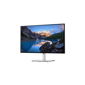 Dell UltraSharp U2722D - LED-skærm - 27 - 2560 x 1440 QHD @ 60 Hz - IPS - 350 cd/m² - 1000:1 - 5 ms - HDMI, DisplayPort - platinsølv - med 3 års Advanced Exchange Service og Premium Panel Guarantee