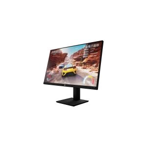 HP X27 Gaming Monitor - LED-skærm - gaming - 27 - 1920 x 1080 Full HD (1080p) @ 165 Hz - IPS - 400 cd/m² - 1000:1 - 1 ms - HDMI, DisplayPort