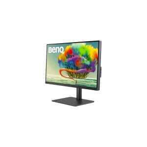 BenQ DesignVue PD2705U - LED-skærm - 27 - 3840 x 2160 4K UHD (2160p) @ 60 Hz - IPS - 350 cd/m² - 1200:1 - HDR10 - 5 ms - HDMI, DisplayPort, USB-C - højtalere