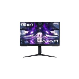 Samsung Odyssey G3 S24AG322NU - LED-skærm - 24 - 1920 x 1080 Full HD (1080p) @ 165 Hz - VA - 250 cd/m² - 3000:1 - 1 ms - HDMI, DisplayPort - sort
