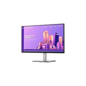 Dell P2422H - LED-skærm - 23.8 - 1920 x 1080 Full HD (1080p) @ 60 Hz - IPS - 250 cd/m² - 1000:1 - 5 ms - HDMI, VGA, DisplayPort - med 5 års Basic Limited Warranty and Advanced Exchange Warranty