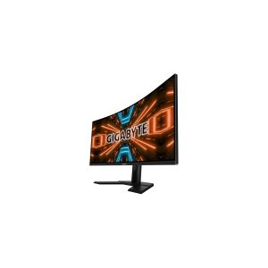 Gigabyte Technology Gigabyte G34WQC A - LED-skærm - kurvet - 34 - 3440 x 1440 QHD @ 144 Hz - VA - 350 cd/m² - 4000:1 - DisplayHDR 400 - 1 ms - 2xHDMI, 2xDisplayPort - højtalere