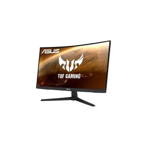 ASUS TUF Gaming VG24VQ1B - LED-skærm - gaming - kurvet - 23.8 - 1920 x 1080 Full HD (1080p) @ 165 Hz - VA - 350 cd/m² - 3000:1 - 1 ms - HDMI, DisplayPort - højtalere