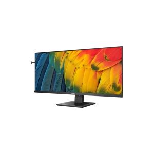 Philips - 5000 Series - LED-skærm - USB - 40 (39.53 til at se) - 3440 x 1440 WQHD @ 120 Hz - IPS - 500 cd/m² - 1200:1 - DisplayHDR 400 - 4 ms - HDMI, DisplayPort, USB-C - højtalere - sort