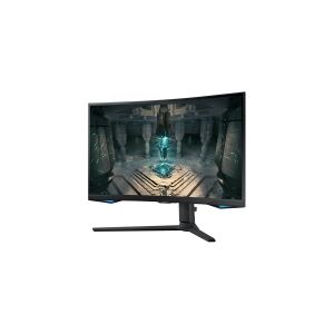 Samsung Odyssey G6 S27BG650EU - G65B Series - LED-skærm - Smart - gaming - kurvet - 27 - 2560 x 1440 QHD @ 240 Hz - VA - 350 cd/m² - 2500:1 - DisplayHDR 600 - 1 ms - 2xHDMI, DisplayPort - højtalere - sort