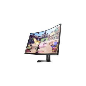 OMEN by HP 27c - Gaming - LED-skærm - gaming - kurvet - 27 - 2560 x 1440 QHD @ 240 Hz - VA - 450 cd/m² - 3000:1 - DisplayHDR 400 - 1 ms - HDMI, DisplayPort