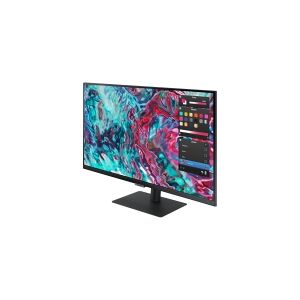 Samsung ViewFinity S8 S27B800TGU - S80TB Series - LED-skærm - 27 - 3840 x 2160 4K UHD (2160p) @ 60 Hz - IPS - 350 cd/m² - 1000:1 - HDR10 - 5 ms - HDMI, 2xThunderbolt 4 - sort