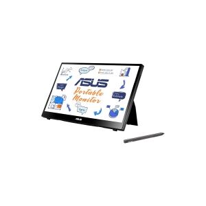 ASUS ZenScreen Ink MB14AHD - LED-skærm - 14 - bærbar - touchscreen - 1920 x 1080 Full HD (1080p) @ 60 Hz - IPS - 220 cd/m² - 800:1 - 5 ms - Micro HDMI, 2xUSB-C - sort