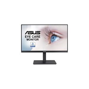 ASUS VA24EQSB - LED-skærm - gaming - 24 (23.8 til at se) - 1920 x 1080 Full HD (1080p) @ 75 Hz - IPS - 300 cd/m² - 1000:1 - 5 ms - HDMI, VGA, DisplayPort - højtalere - sort