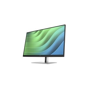 HP E27 G5 PVC Free - E-Series - LED-skærm - 27 - 1920 x 1080 Full HD (1080p) @ 75 Hz - IPS - 300 cd/m² - 1000:1 - 5 ms - HDMI, DisplayPort - sort, sort og sølv (stander)