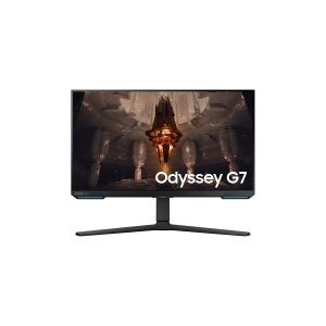 Samsung Odyssey G7 S28BG700EP - G70B Series - LED-skærm - Smart - gaming - 28 - 3840 x 2160 4K @ 144 Hz - IPS - 300 cd/m² - 1000:1 - DisplayHDR 400