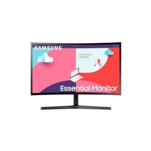 Samsung S24C366EAU - S36C Series - LED-skærm - kurvet - 24 - 1920 x 1080 Full HD (1080p) @ 75 Hz - VA - 250 cd/m² - 3000:1 - 4 ms - HDMI, VGA - sort