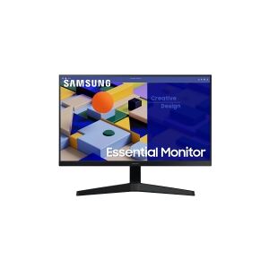 Samsung S24C314EAU - S31C Series - LED-skærm - 24 - 1920 x 1080 Full HD (1080p) @ 75 Hz - IPS - 250 cd/m² - 1000:1 - 5 ms - HDMI, VGA - sort