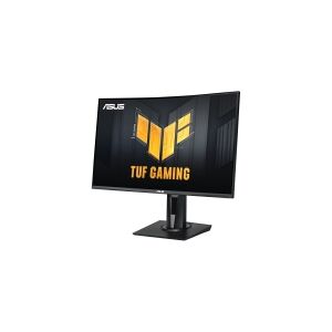 ASUS TUF Gaming VG27VQM - LED-skærm - gaming - kurvet - 27 - 1920 x 1080 Full HD (1080p) @ 240 Hz - VA - 350 cd/m² - 3000:1 - HDR10 - 1 ms - 2xHDMI, DisplayPort - højtalere - sort