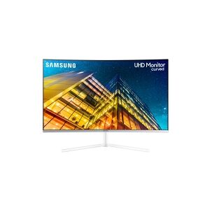 Samsung U32R591CWP - UR59C Series - LED-skærm - kurvet - 32 (31.5 til at se) - 3840 x 2160 4K @ 60 Hz - VA - 250 cd/m² - 2500:1 - 4 ms - HDMI, DisplayPort - hvid