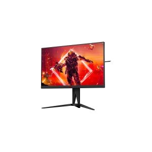 AOC AGON AG325QZN - AG5 Series - LED-skærm - gaming - 31.5 - 2560 x 1440 QHD @ 240 Hz - VA - 400 cd/m² - 4000:1 - DisplayHDR 400 - 1 ms - 2xHDMI, 2xDisplayPort - sort