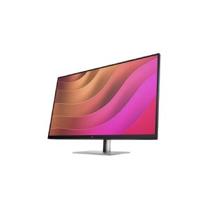 HP E32K G5 - E-Series - LED-skærm - 31.5 - 3840 x 2160 4K UHD (2160p) @ 60 Hz - IPS - 350 cd/m² - 1000:1 - 5 ms - HDMI, DisplayPort, USB-C - højtalere - sort hoved, sort og sølv (stander)