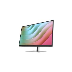 HP E27k G5 - E-Series - LED-skærm - 27 - 3840 x 2160 4K UHD (2160p) @ 60 Hz - IPS - 350 cd/m² - 1000:1 - 5 ms - HDMI, DisplayPort, USB-C - højtalere - sort hoved, sort og sølv (stander)